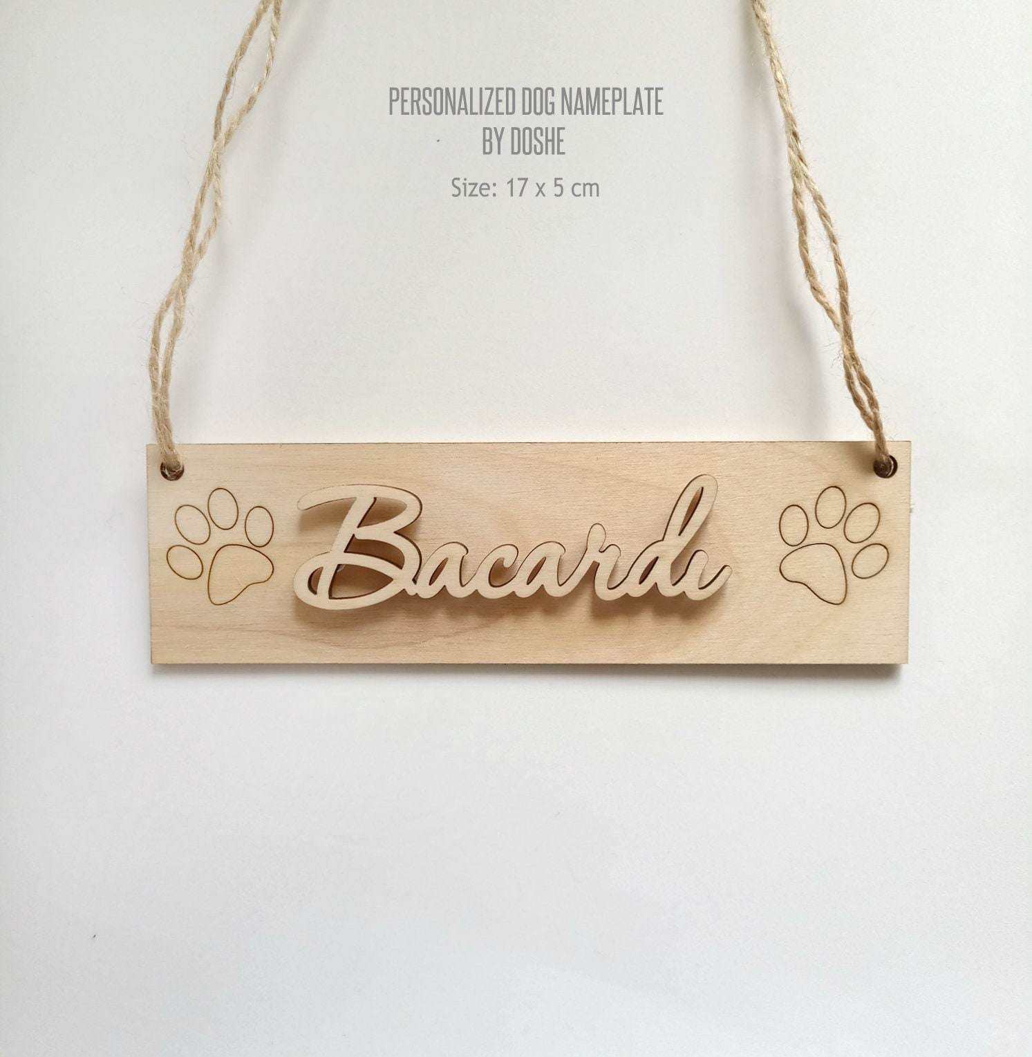 Personalized Dog Name plate Custom Name Plate Dog signs for Etsy