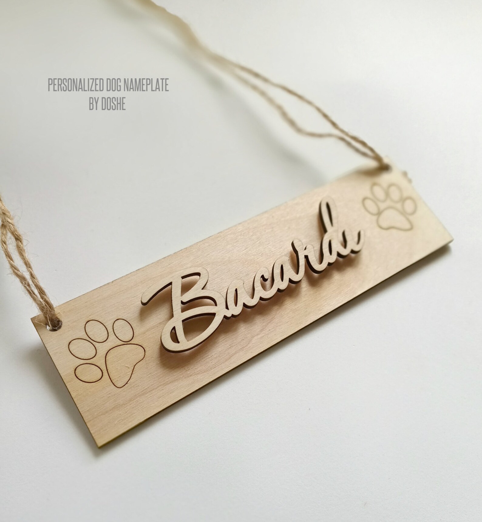 Personalized Dog Name plate Custom Name Plate Dog signs for Etsy