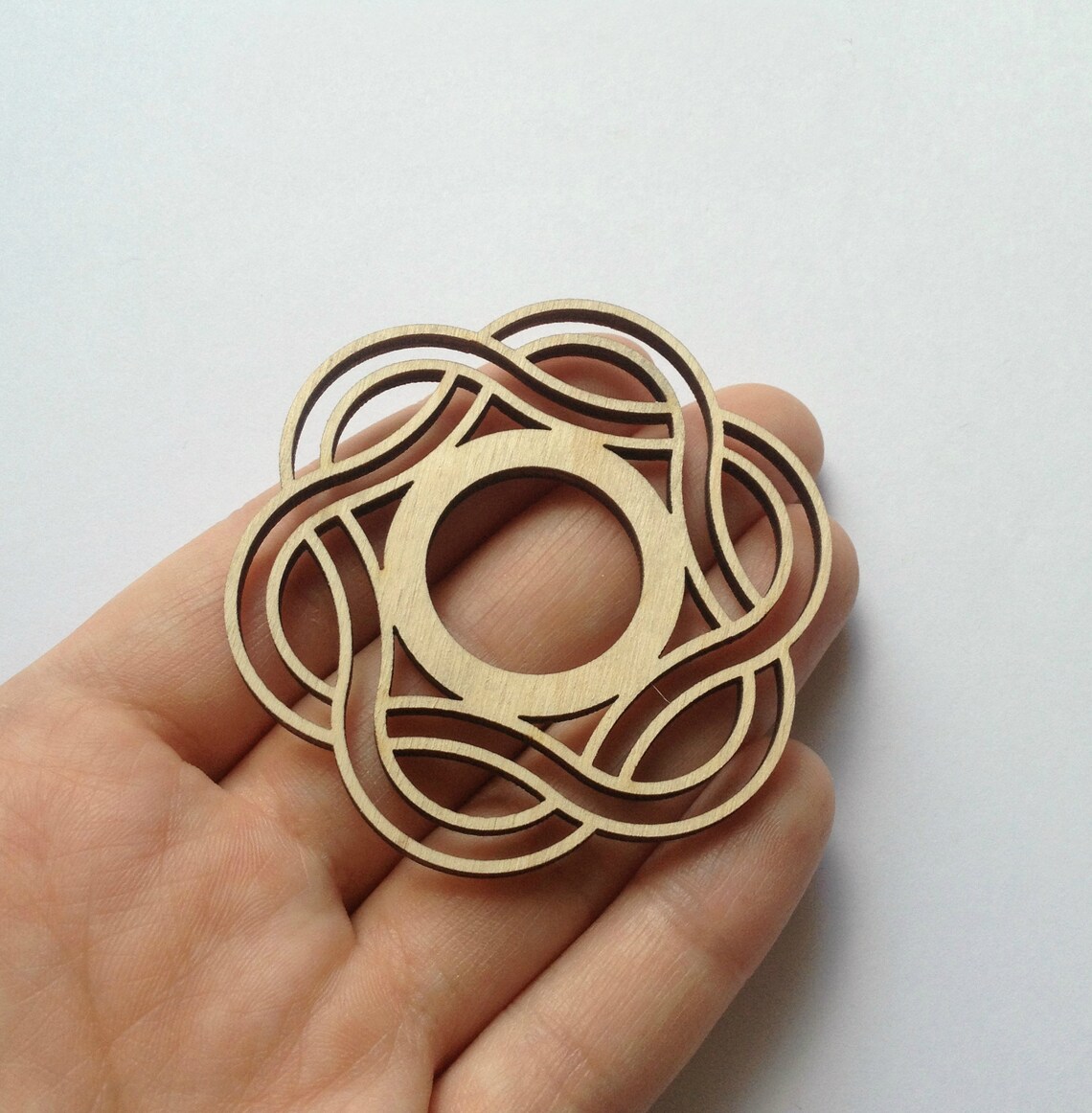 LASER CUT WOOD ornaments Filigree findings Etsy