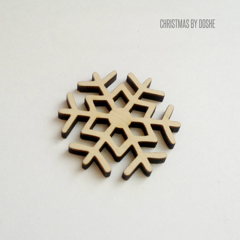 Laser cut Snowflake ornament / Christmas ornaments / Laser cut Etsy