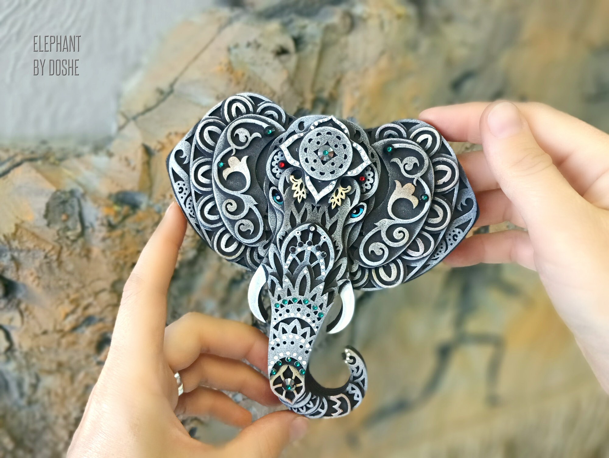 White ELEPHANT gifts Unique Inspirational gift for friends Etsy