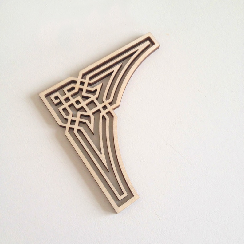 Perfect Laser cut corner / Wood corners / Decorative corners / Etsy
