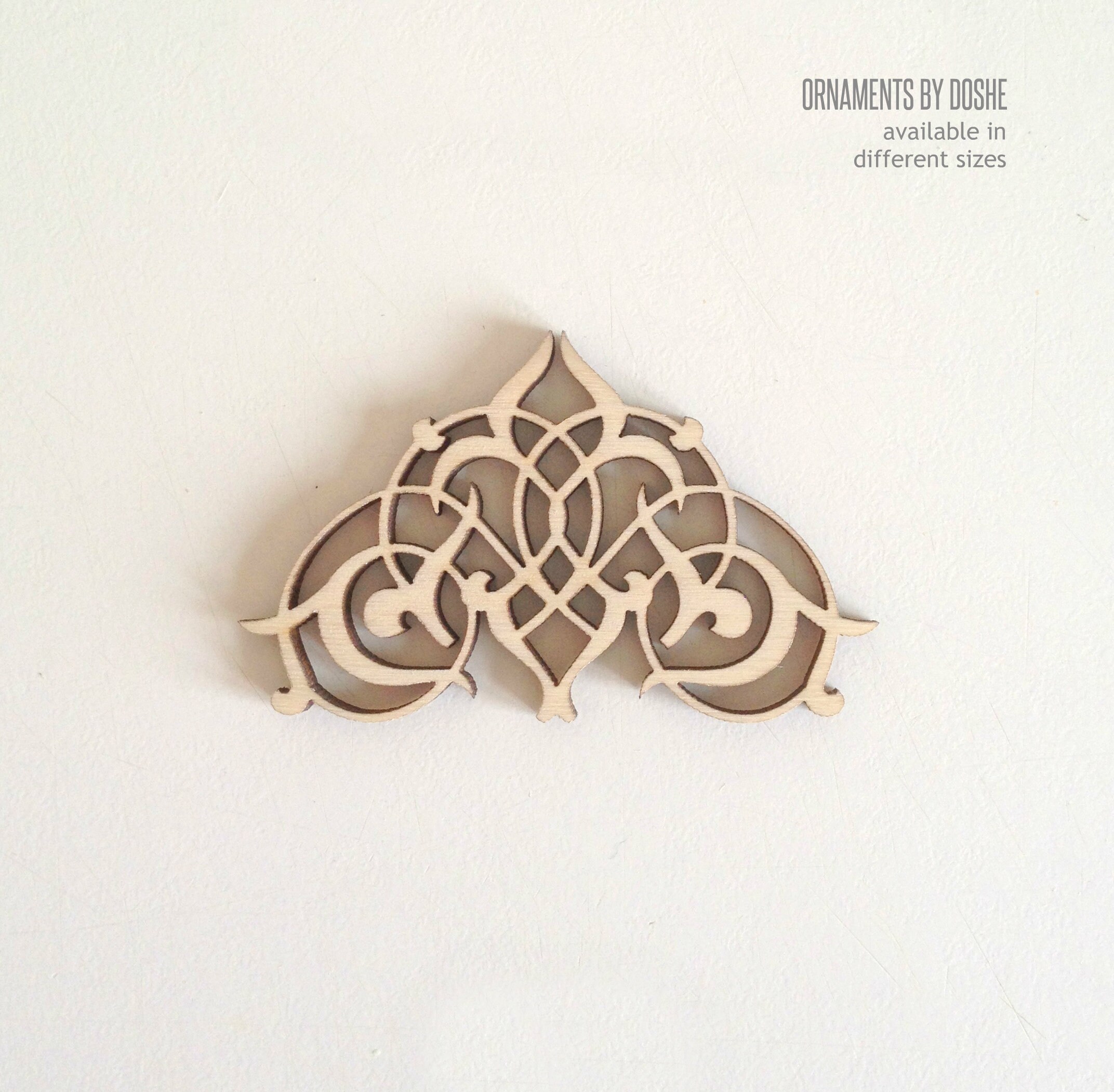 Nice Laser cut wood corner / Decorative corners / Wood corners Etsy