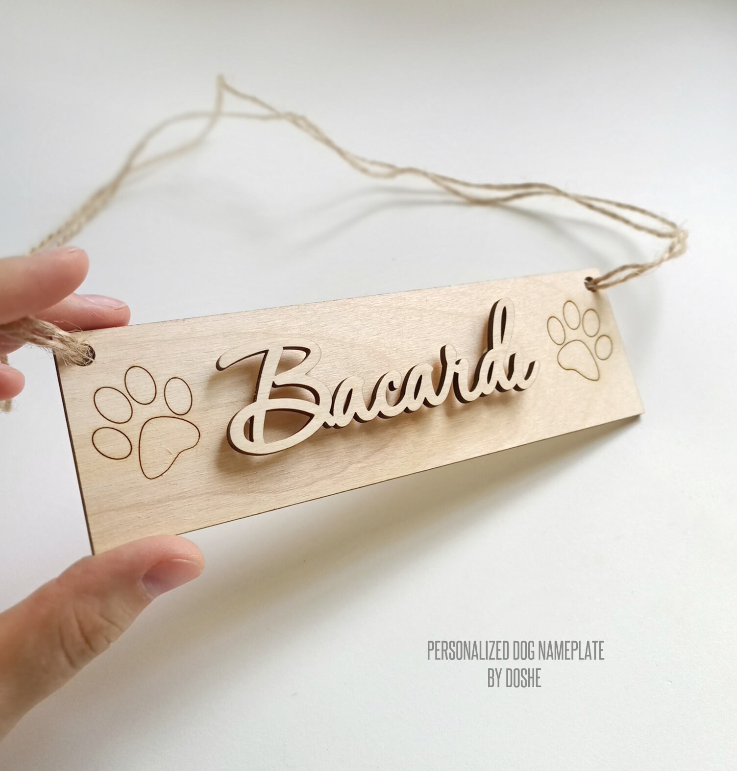 Personalized Dog Name plate Custom Name Plate Dog signs for Etsy