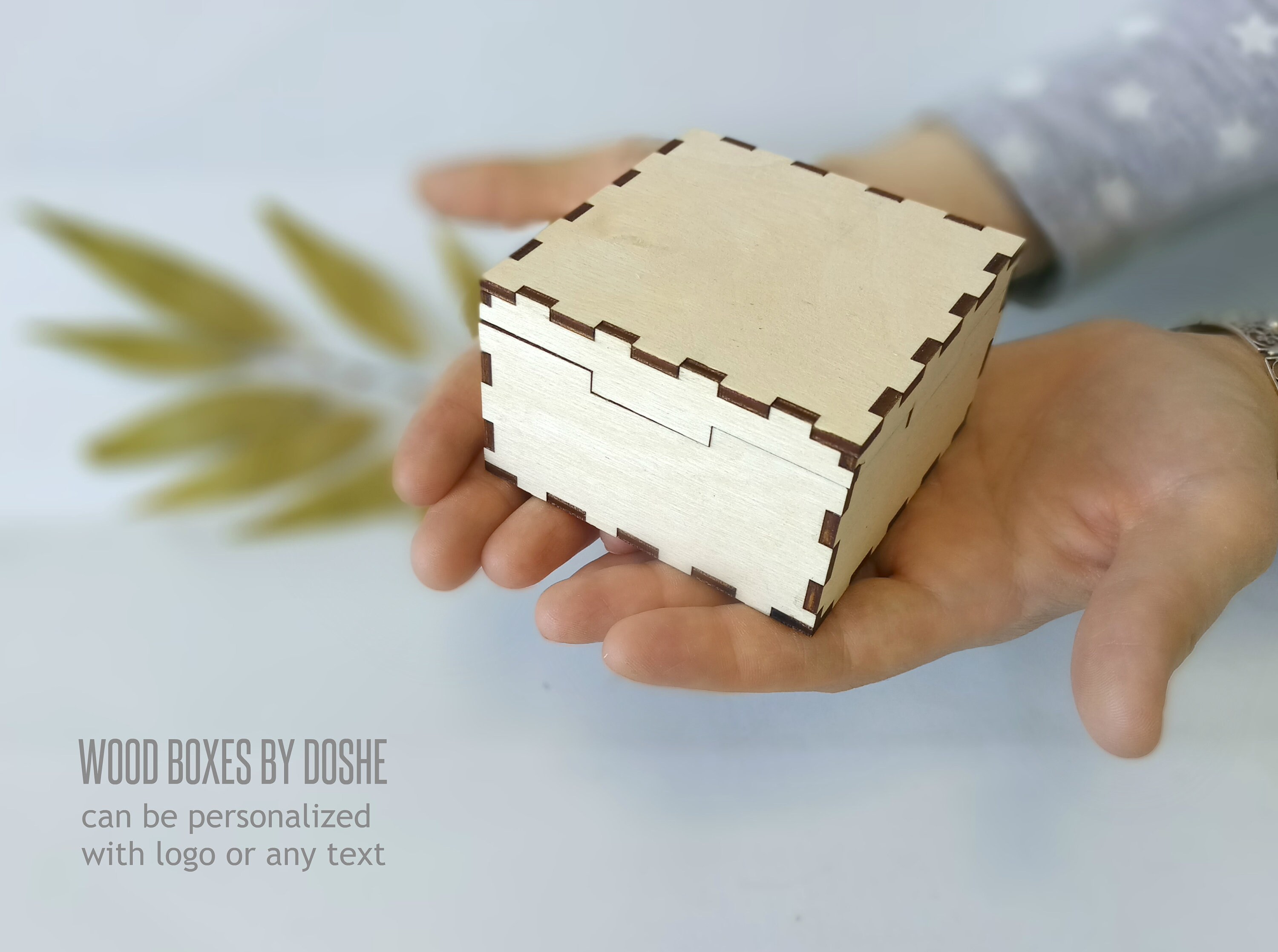 Personalized WOOD BOX Unfinished wood gift boxes Etsy