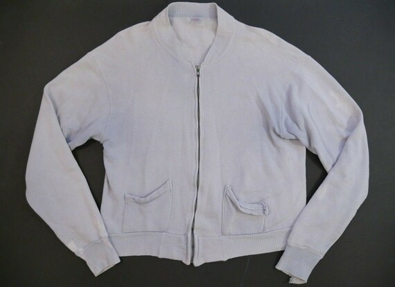Brent Full Zip Vintage 50s Sweatshirt Separate Poc