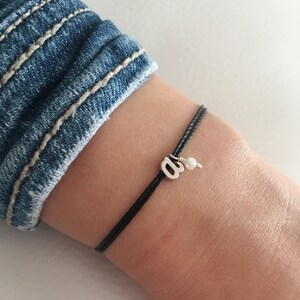 Monogram bracelet, Initial bracelet, Bridesmaid bracelet, Gift jewelry