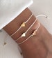 Heart bracelet, Friendship bracelet, Bridesmaid gift, Flower girl bracelet, BFF, Love bracelet, Wish bracelet 