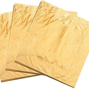 Gold Leaf / Gilding Foil for Jesmonite AC100 and Resin Casting 