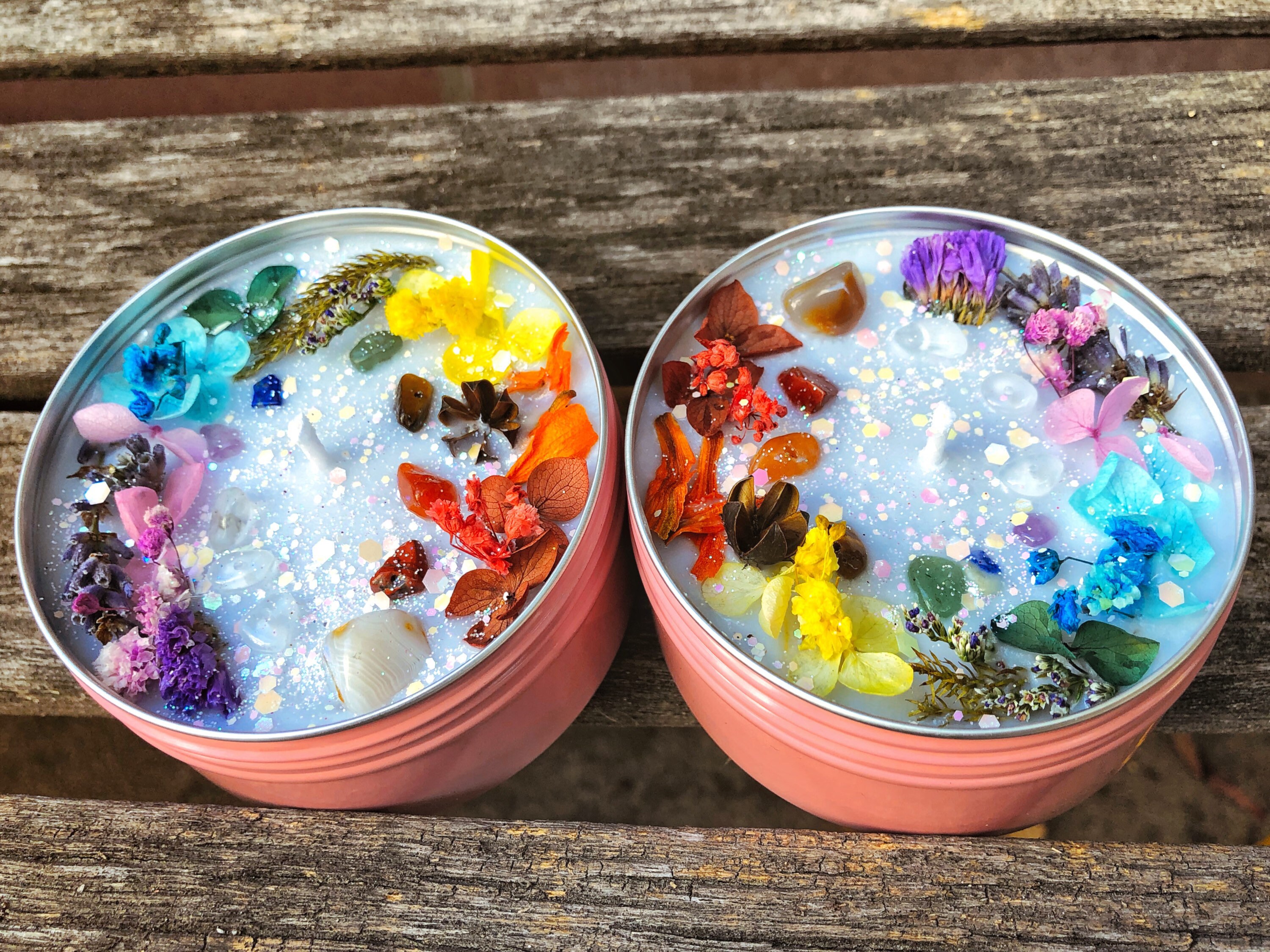 Crown Chakra Candle 7 Chakra Meditation Candle Yoga Candle Etsy