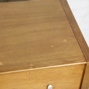 Vintage MCM 9 drawer tallboy dresser by Drexel Profile line Free deliver in NYC and Hudson Valley areas image 9