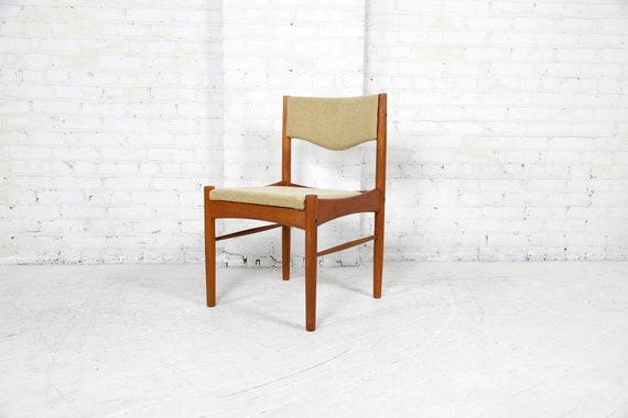 Vintage Mid Century Modern Danish Teak Dining Chair Free