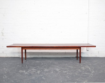 Vintage MCM rosewood bench / coffee table by Drexel | Free delivery only in NYC and Hudson Valley areas