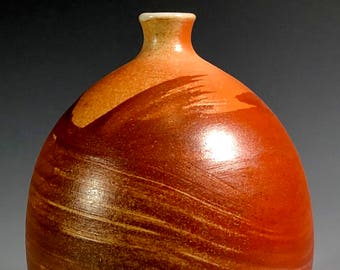 Wood Fired Jupiter Round Vase