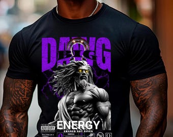 Omega Psi Phi T-Shirt: Que Dawg Big Energy Fraternity Tee