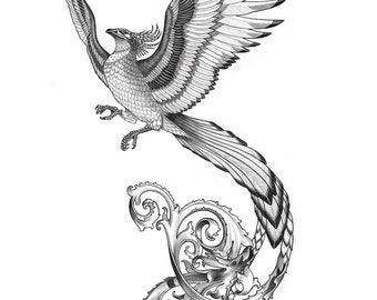 LOKZ PHOENIX 原画　一点もの　unique il_340x270.1055375491_db4r.jpg