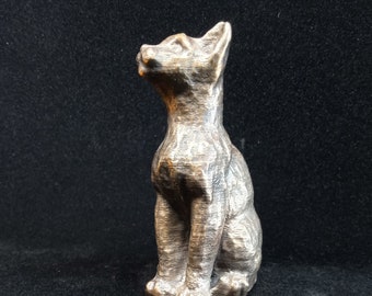 Sitting Cat/ Bronze Metal/ Bronze Cat/ Bronze Art/