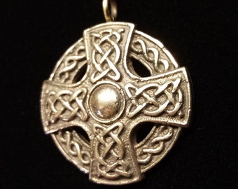 Bronze Celtic Cross Pendant