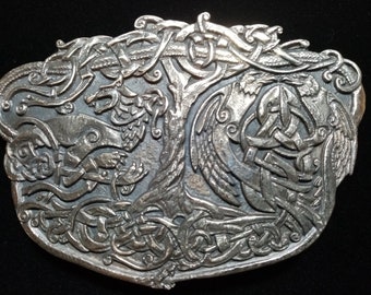 Yggdrasil Belt Buckle /Heathen Buckle /Fenris /Grimnir /Huginn /Muninn /Jörmungandr