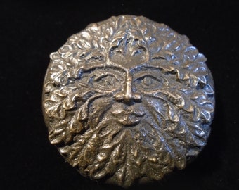 Green Man Belt Buckle