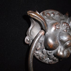 LARGE Labyrinth Inspired Door Knocker/Bronze art/ Bronze Metal/Jim Henson/ Left Knocker/ David Bowie image 6