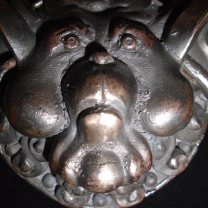 LARGE Labyrinth Inspired Door Knocker/Bronze art/ Bronze Metal/Jim Henson/ Left Knocker/ David Bowie image 7