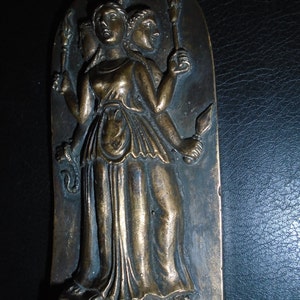 Hecate Statue/ Bronze Metal/ Hekate Statue/ Hekate Altar/ Bronze Art image 2