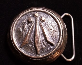 Awen Belt Buckle /Bronze Buckle /Druidry/