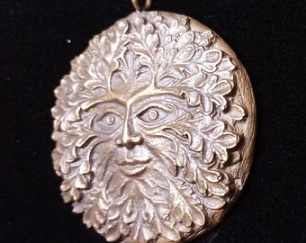 Green Man Pendant