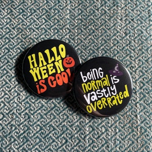 Halloweentown Pinback Buttons | Halloween | Spooky Season