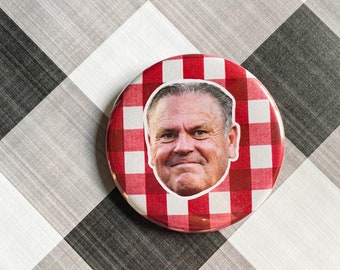 Karierter Pittman Button | Arkansas Razorback Game Day