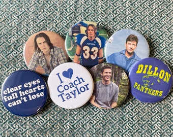 Friday Night Lights Buttons
