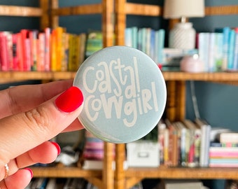Coastal Cowgirl Button