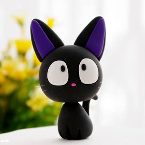 Black Cat Birthday Cake Topper