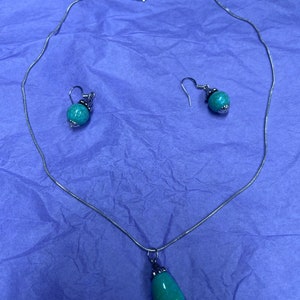 Handmade Necklace and earrings set