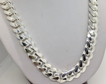Cuban link chain 925 discount