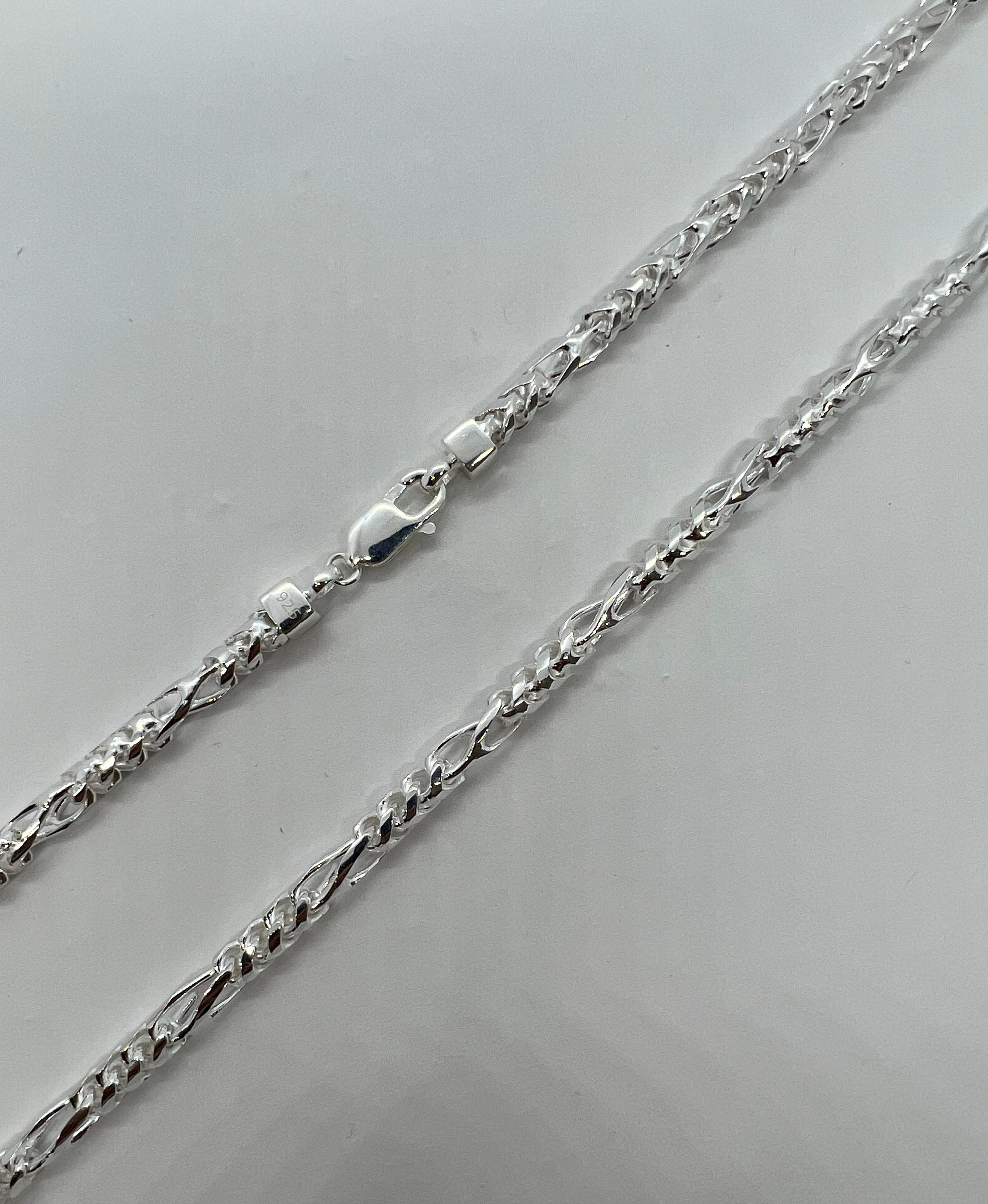5mm Silver Franco Chain, Silver Chain for Men, Proclamation Jewelry