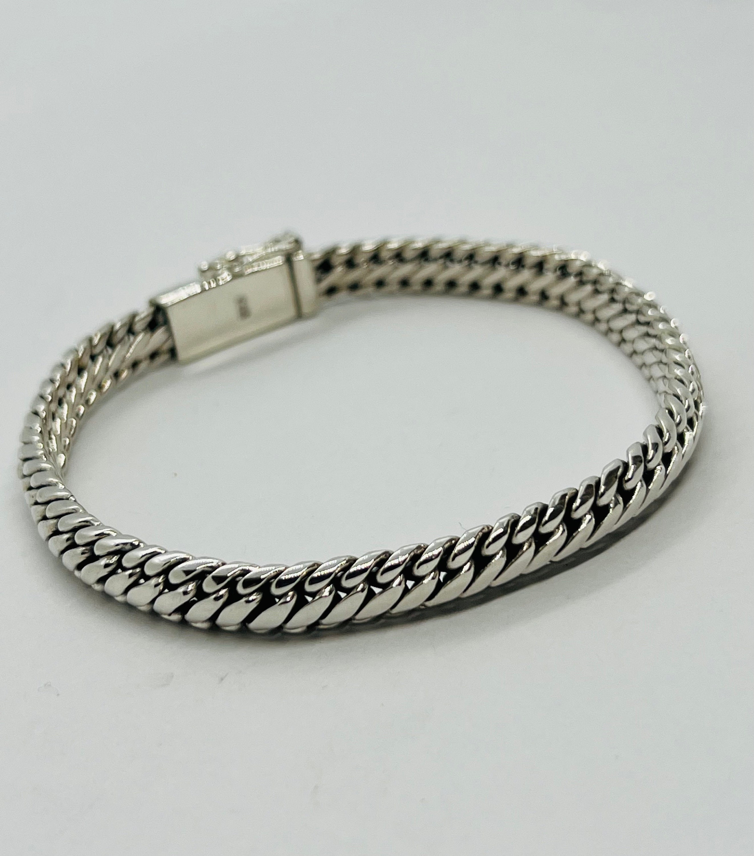6mm 925 Sterling Silver Solid Men's Women's Braided Bali Style