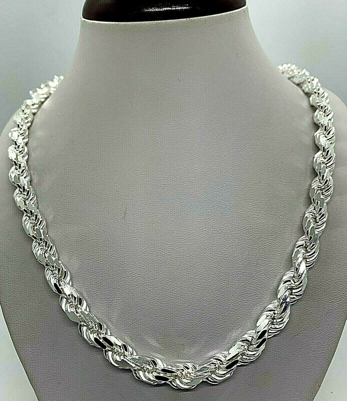 8mm Rope Chain 925 