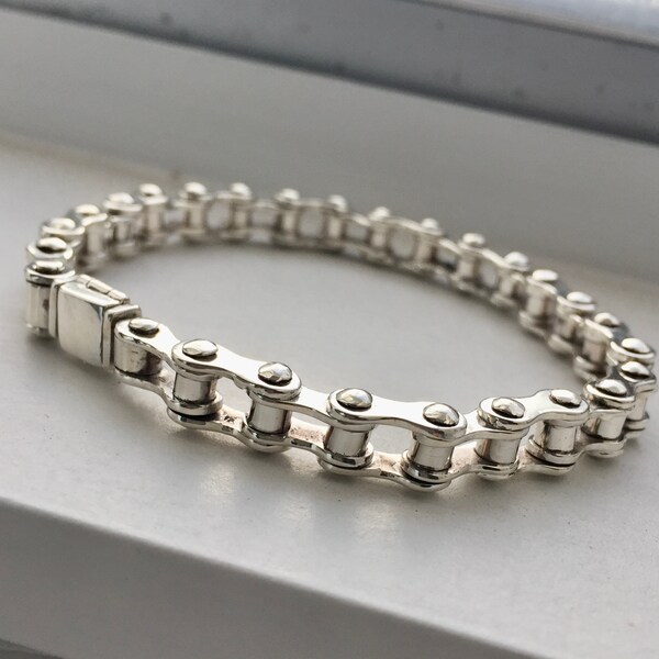 Bicycle Chain Bracelet Etsy