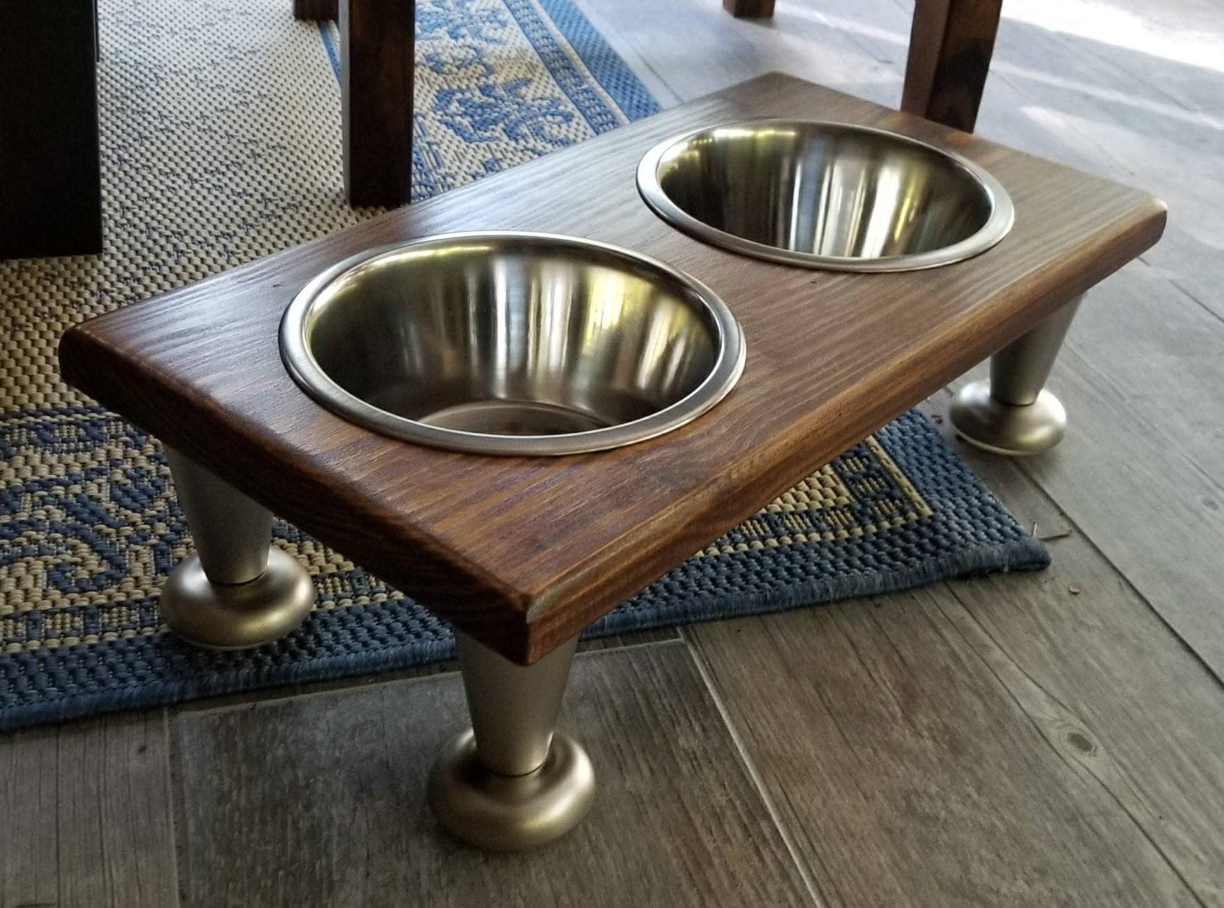 Small Dog Feeder Elevated Dog Feeder Raised Dog Feeder Etsy
