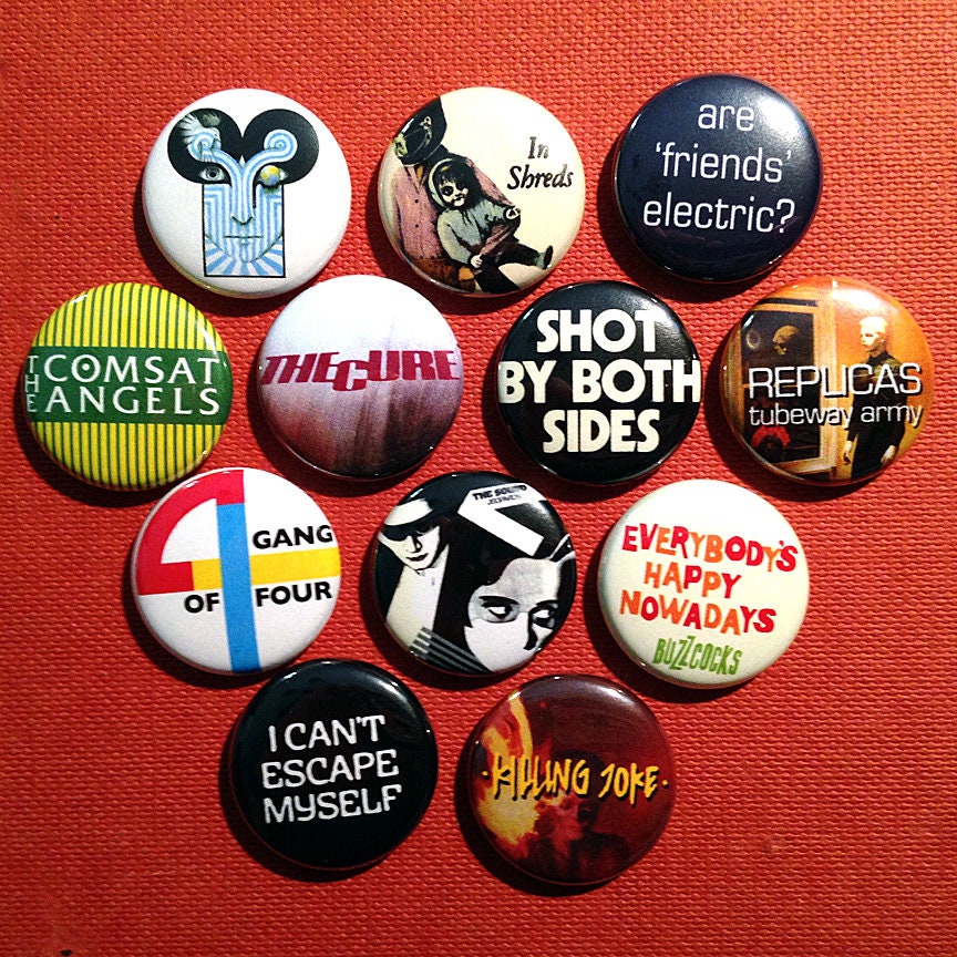 All kinds of patches! Badges! Buttons! TELL IT! – PUNK ROCK FLEA