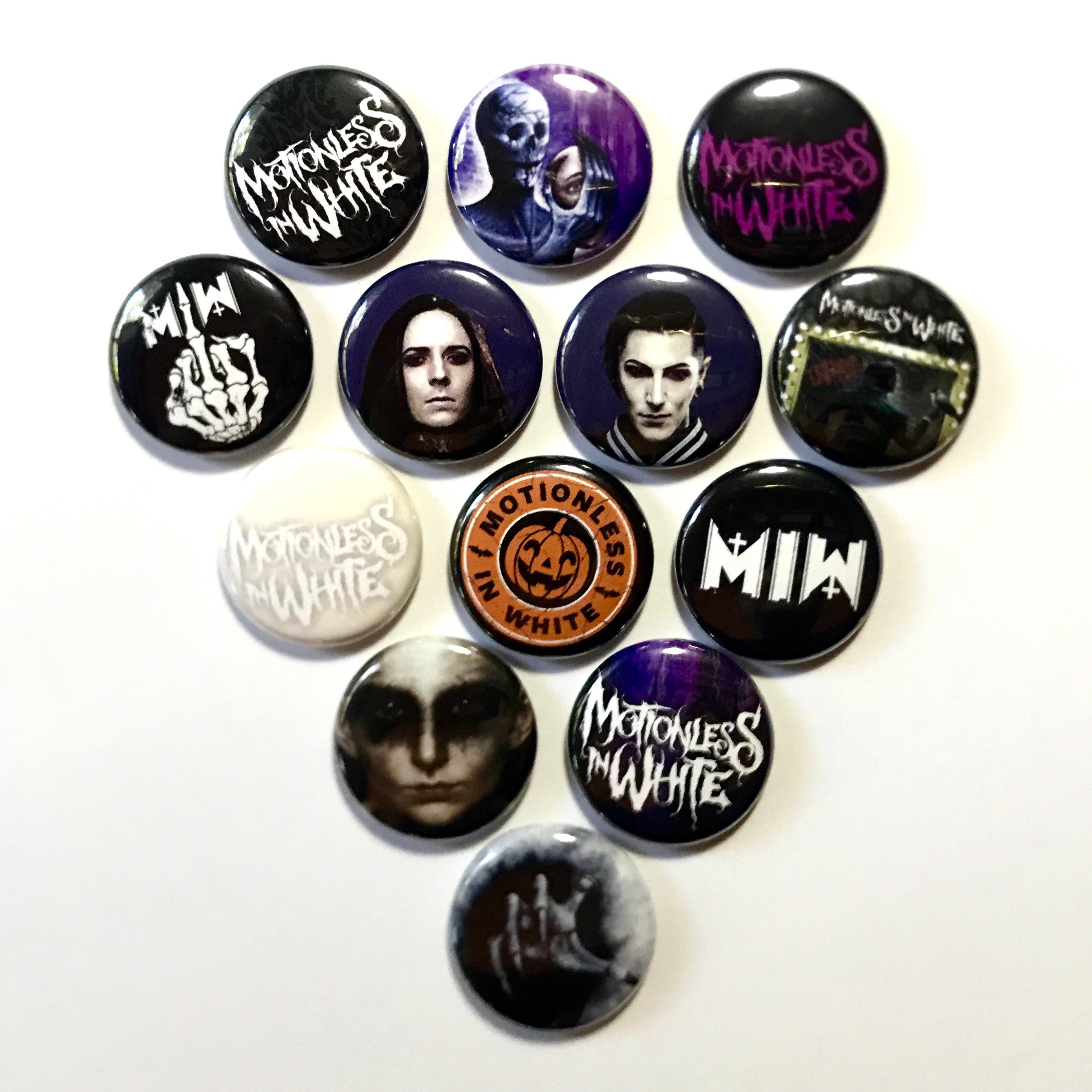 13 Motionless in White 1 Buttons FREE 