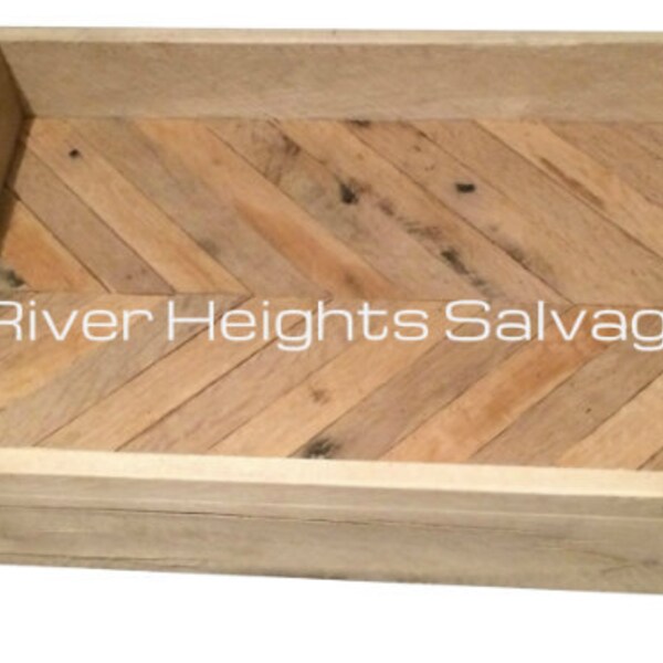 Herringbone Pattern,Rustic Wooden Tray, Ottoman Tray, Serving Tray, Tray, Rustic Tray, Decorative Tray Gift Popular Trending