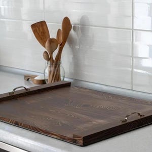 Planche à nouilles, Couvercle de la cuisinière, Plateau de service pour table de cuisson, Plateau à nouilles, Cadeau de pendaison de crémaillère, Planche à découper, Organisation de la cuisine, Préparation alimentaire