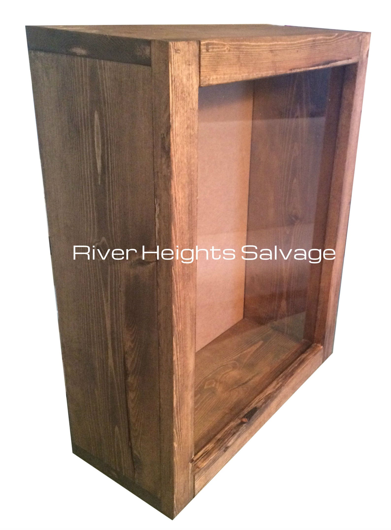 Shadow Box 25.5 X 19.5 Rustic Large Window Box Display Box Picture ...
