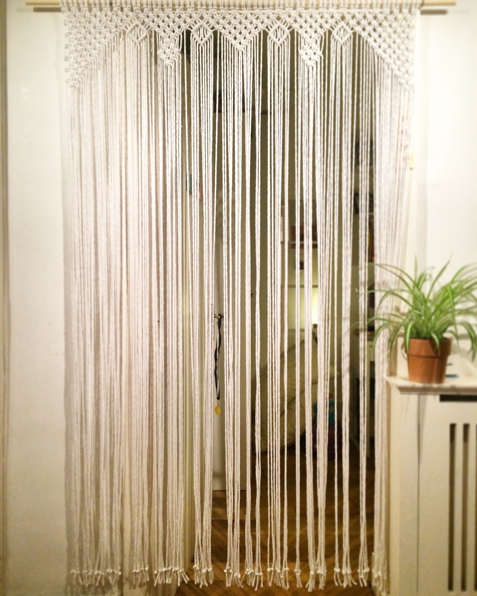 Macrame Curtain Custom Made Etsy