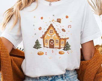 Gingerbread Shirt, Christmas Shirt, Xmas Shirt, Holiday Shirt, Holiday Party Tee, Xmas Party Shirt, Christmas Baking Shirt, Unisex Shirt