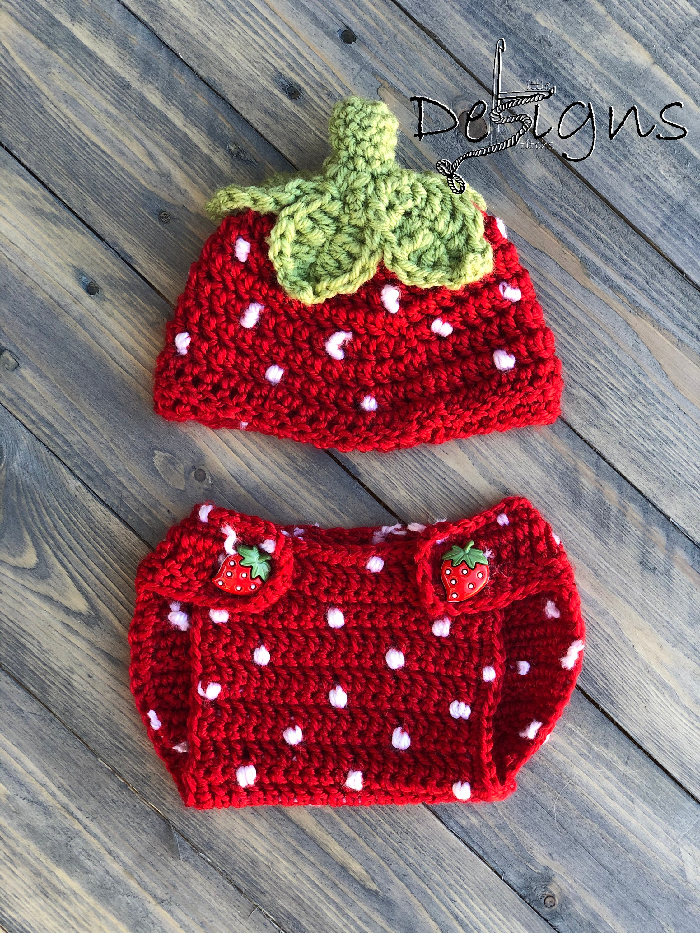 Newborn strawberry best sale costume