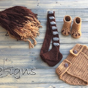 chewbacca baby outfit